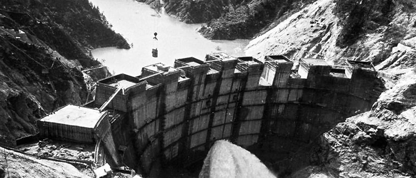 黒部ダムの キセキ